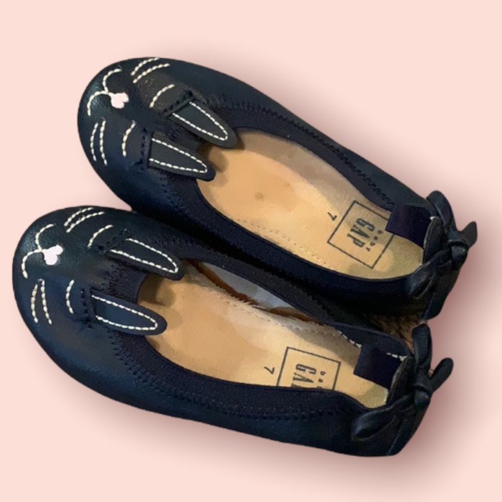 Baby gap bunny shoes